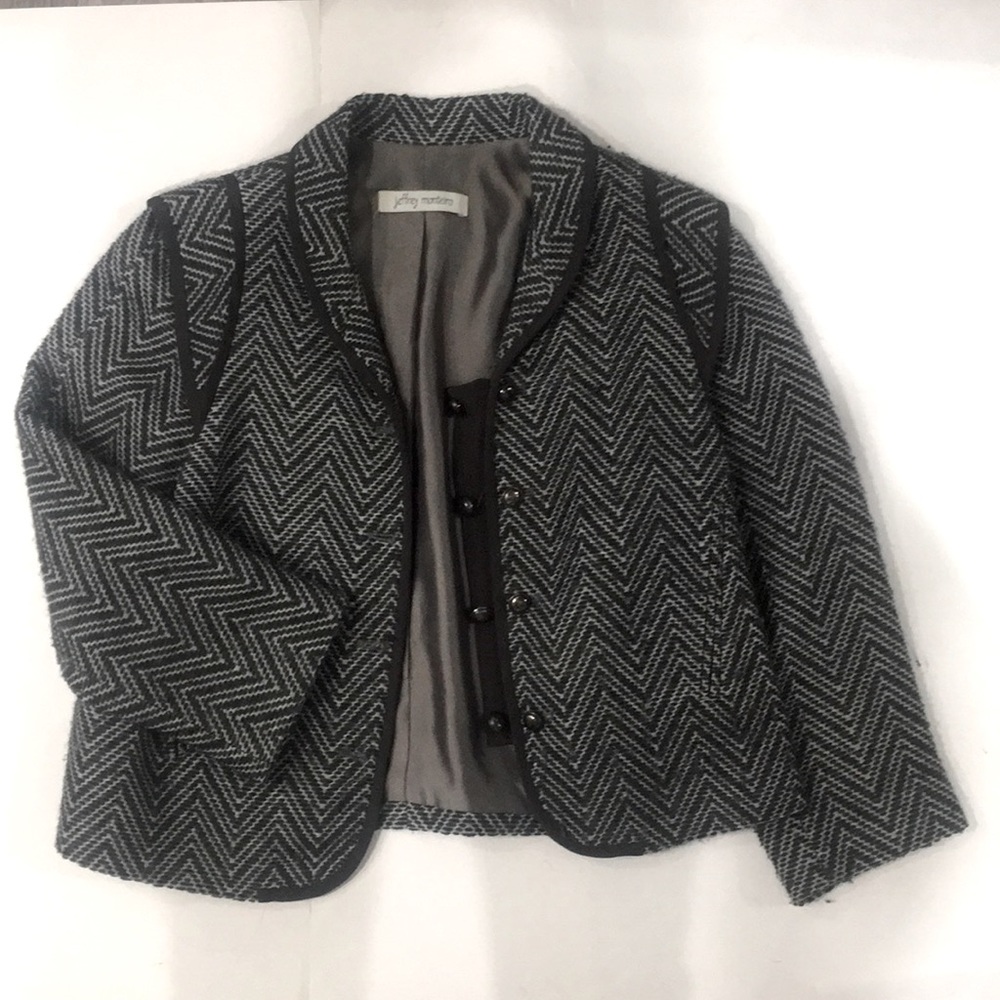 Casual Blazer Houndstooth warm layered sweater